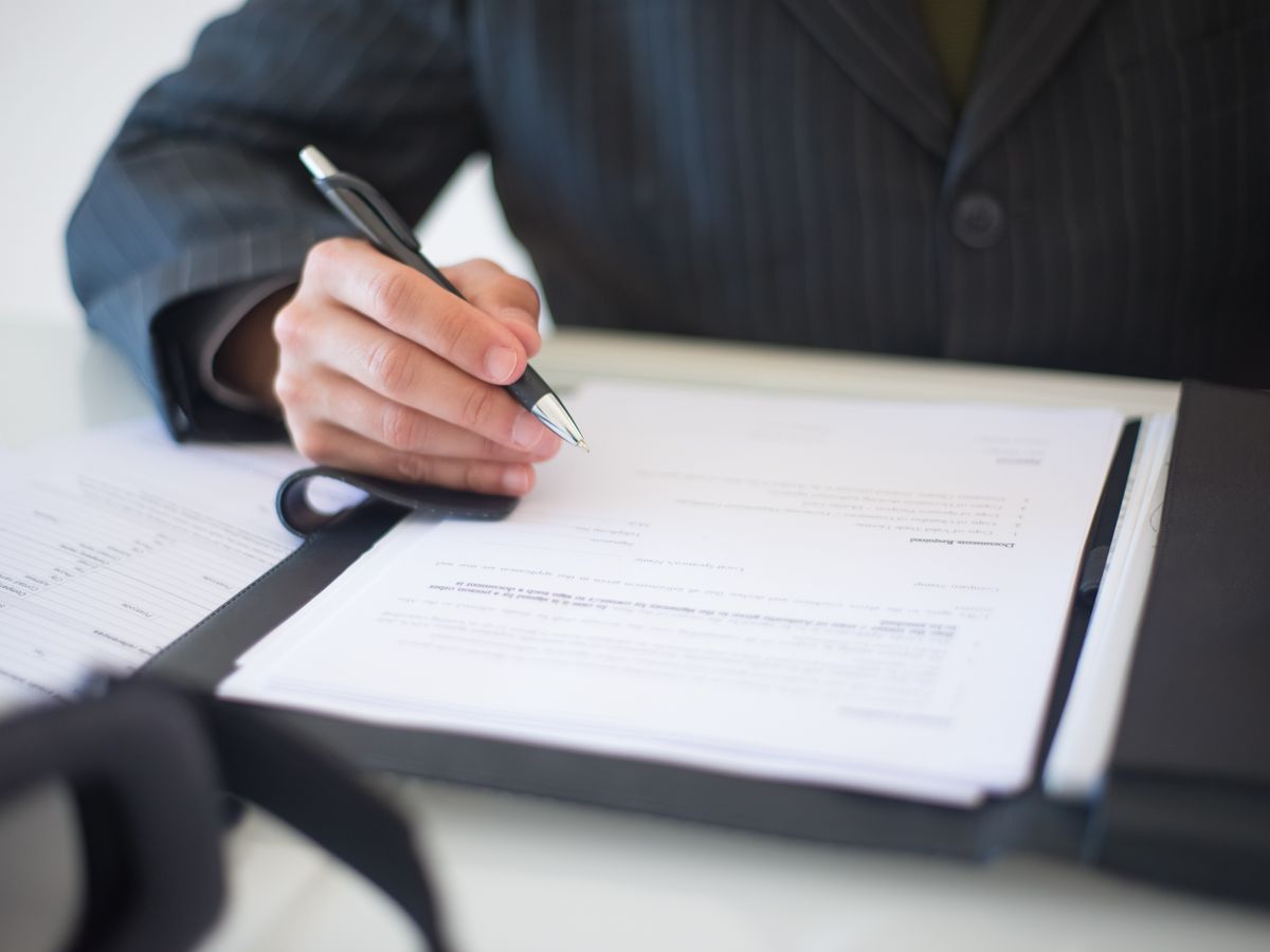 Signing compliance documentation